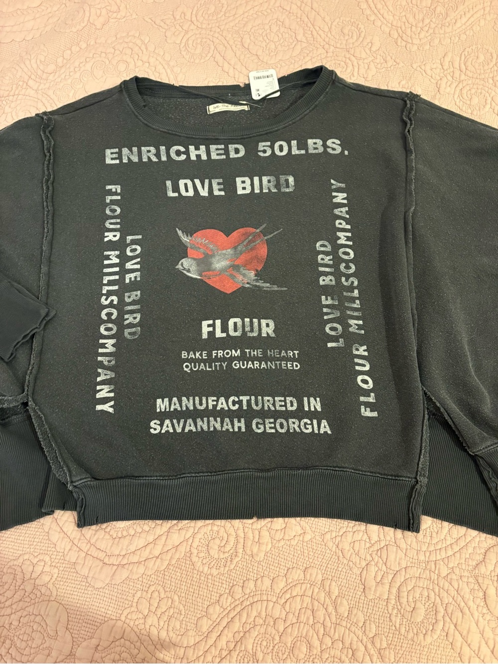 We The Free Camden Graphic Bird Combo Crewneck Sweatshirt - Picture 4 of 7